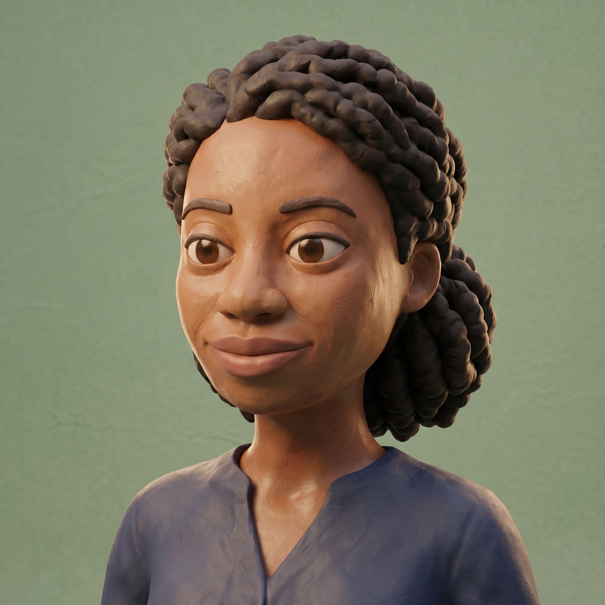 Mama character portrait